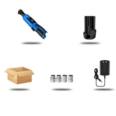 Chave de Cliquet Sem Fio — Compacta e Eficiente 