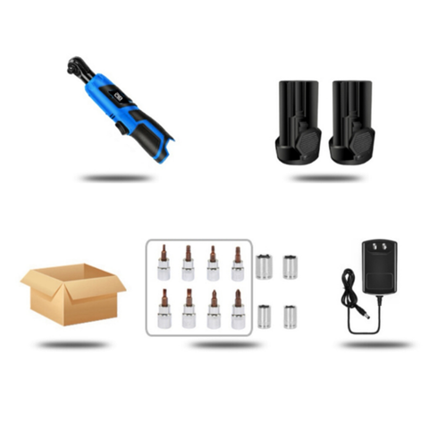 Chave de Cliquet Sem Fio — Compacta e Eficiente 