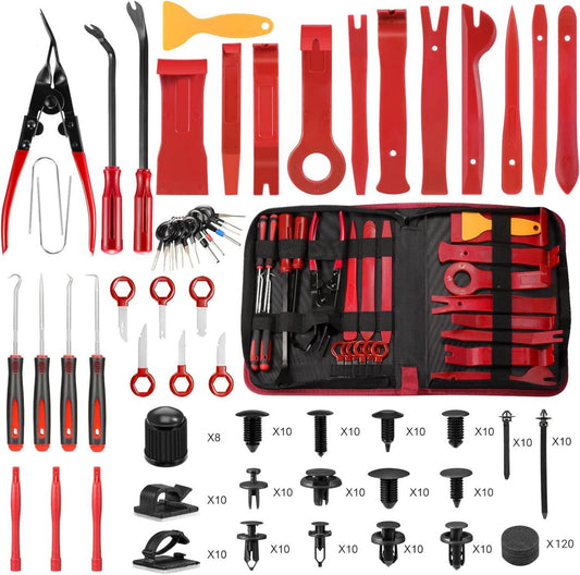 Kit de Ferramentas de Desmontagem Automóvel — Instalação e Reparação Fáceis 