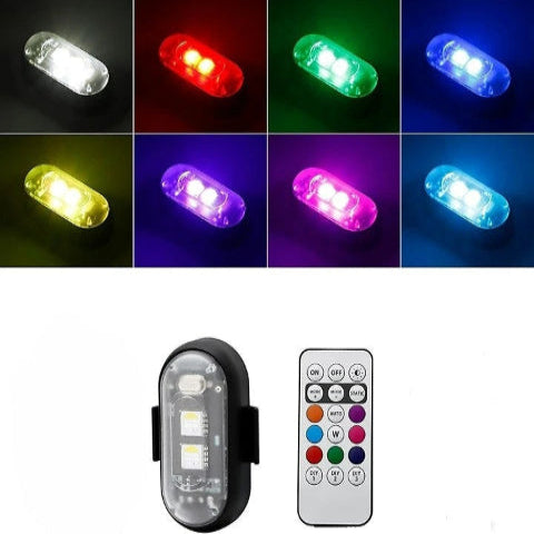 LED Lys Anti-Kollisjon – Sykling Og Motorsykkel 