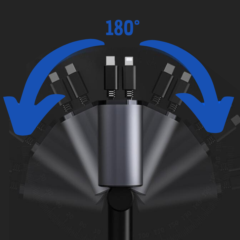 Încărcător Auto de Viteză Mare 12V – USB & Type-C Cu Ecran 