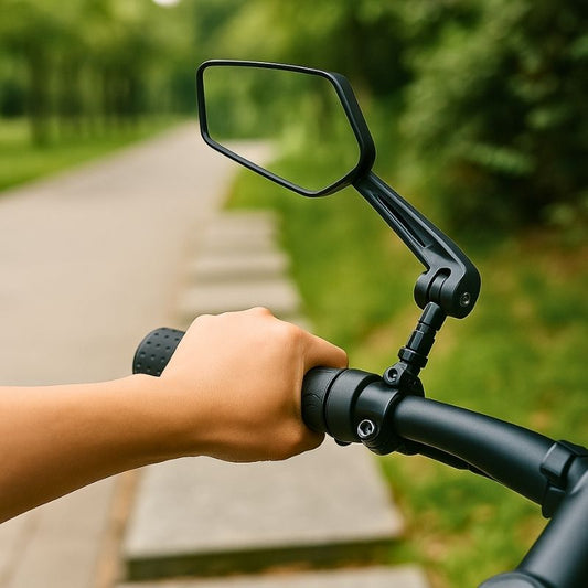 Zrkadlo na bicykel — Bezpečnosť a panoramatický výhľad 