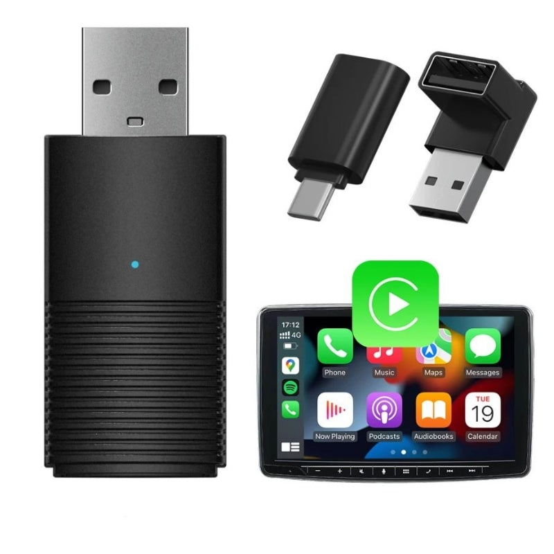 Vezeték nélküli CarPlay adapter – Automatikus csatlakozás OEM rendszerekhez 