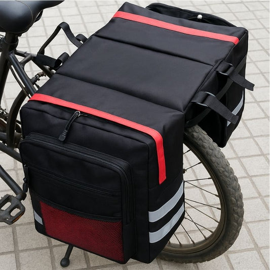 Zadné tašky na bicykel — Pohodlie na cestách a vysoká nosnosť 