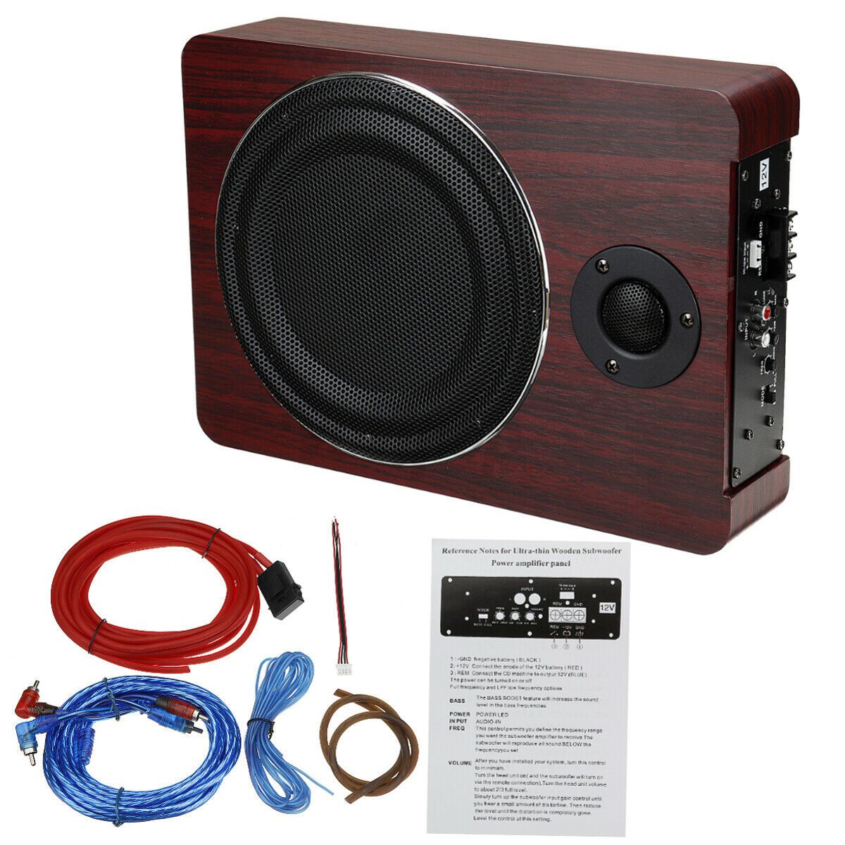 Kompakter Subwoofer — Optimale Leistung und Klangqualität 