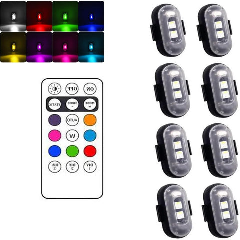 LED Lys Anti-Kollisjon – Sykling Og Motorsykkel 