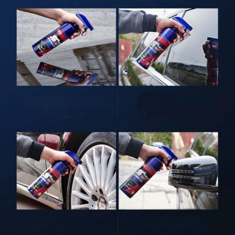 Bilskyddsspray – Omedelbar Glans 
