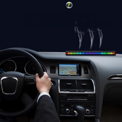 Difusor de Aromas Auto – Iluminação LED e Frescura a Bordo 