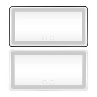 Specchio LED da Sole Per Auto – Illuminazione Regolabile e Ricaricabile 