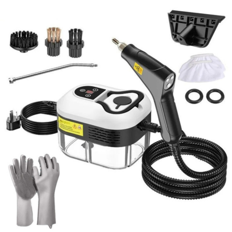 Curățitor cu aburi de înaltă presiune 2500W — Puternic & Ecologic 