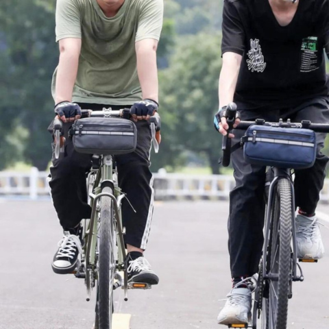 Saco de Guidão de Bicicleta — Armazenamento Prático & Acesso Rápido 