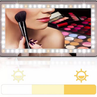 Specchio LED da Sole Per Auto – Illuminazione Regolabile e Ricaricabile 