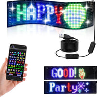 Pannello LED Programmabile per Auto — Comunicazione e Stile Moderno 