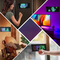 LED Auto Skilt - Tilpasset Tekst Og Mønstre 