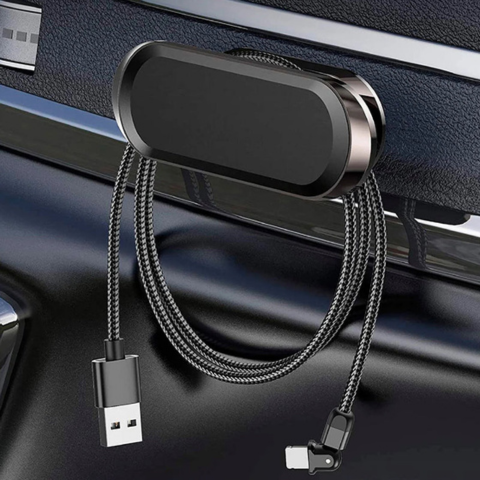 Soporte de Teléfono para Coche – Uso Fácil y Sin Manos 