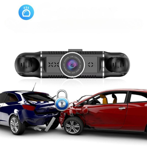 Caméra Dashcam 4 Canaux — Wifi & GPS Intégrés