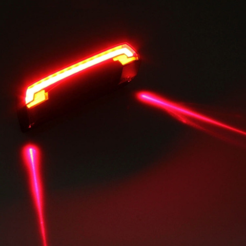Luz de señalización para bicicletas – Visibilidad máxima de noche 