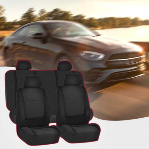 Set aus 9 Autositzbezügen – Vollständiger Innenschutz 