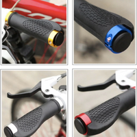 Punhos de Guidão em Borracha para Bicicleta — Estabilidade e Controle 