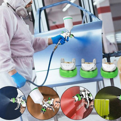 Pistola de Pintura Profesional – Ajustable y Multifuncional 