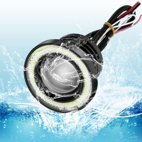Faros Antiniebla de Coche LED — Iluminación Potente Impermeable 
