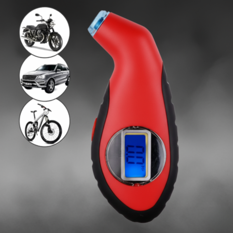 Pompa Electrică Portabilă — Compatibilă cu Bicicleta, Motocicleta și Mașina 