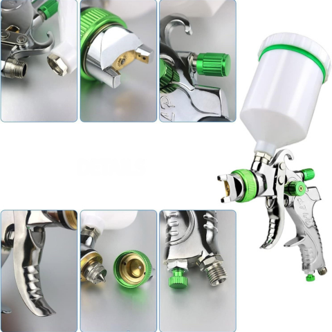 Pistola de Pintura Profesional – Ajustable y Multifuncional 