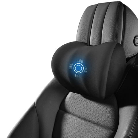Cojín lumbar masajeador para asientos de coche - Confort y relajación en movimiento