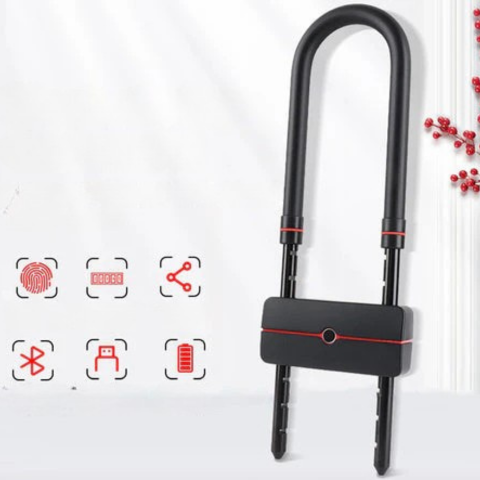 Bluetooth- & Fingerabdruck-Connected Fahrradschloss 
