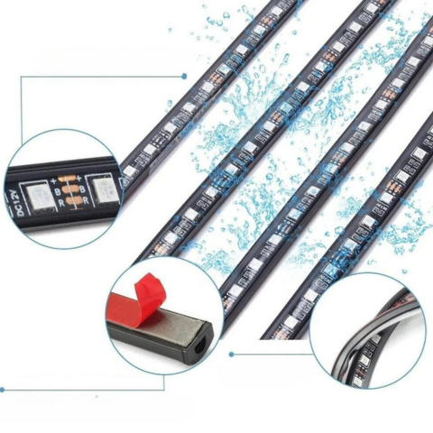 תאורת LED מתחת לרכב — אפקטים זוהרים מרהיבים ומותאמים אישית 
