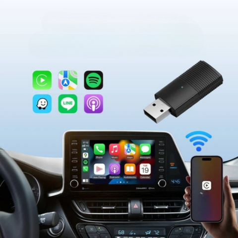 Adattatore CarPlay Senza Fili – Connessione Automatica Per Sistemi OEM 