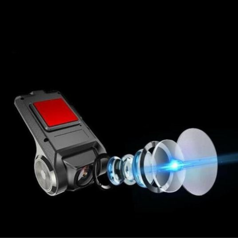 كاميرا مراقبة السيارة مزدوجة العدسة الأمامية والخلفية - تسجيل عالي الدقة وحماية مستمرة