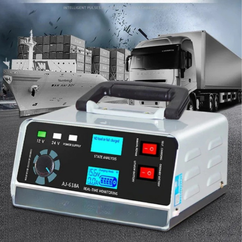 Chargeur De Batterie Intelligent 12V 30A/24V 15A — Performance Stable & Compatibilité Étendue