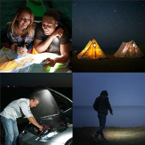 USB Rechargeable Bike Light Kit - Total Visibility & Safety