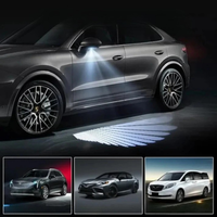 Lumina ușii mașinii cu aripi de înger - efect vizual și stil unic