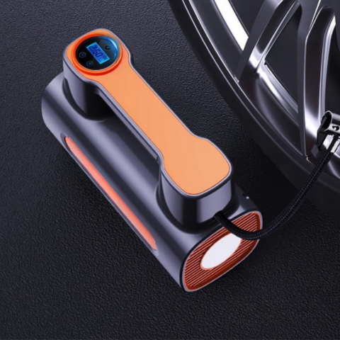 Compressor de ar portátil - Ecrã digital e pressão ajustável