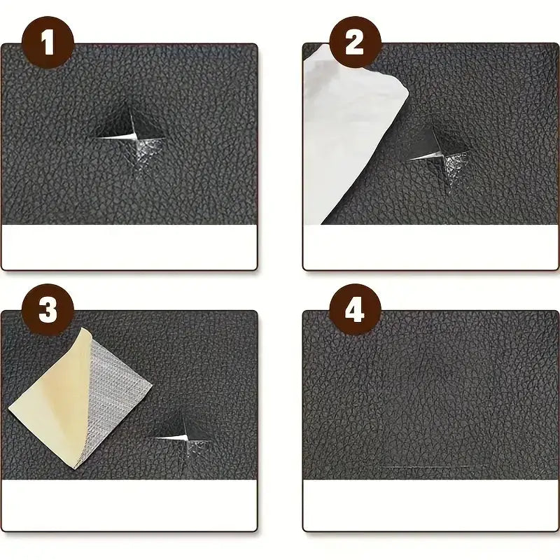 Parche adhesivo de reparación interior de coche – Kit práctico 