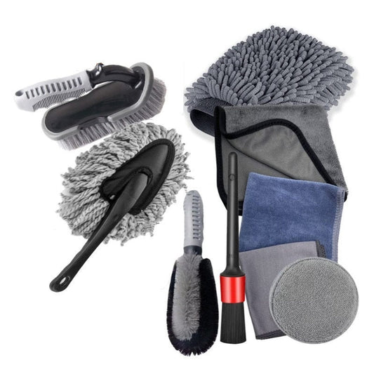 Kit Completo de Limpeza Automóvel — Prático e Versátil 