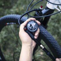 Mini Bike Pump 300 PSI — Compact & Durable With Pressure Gauge 