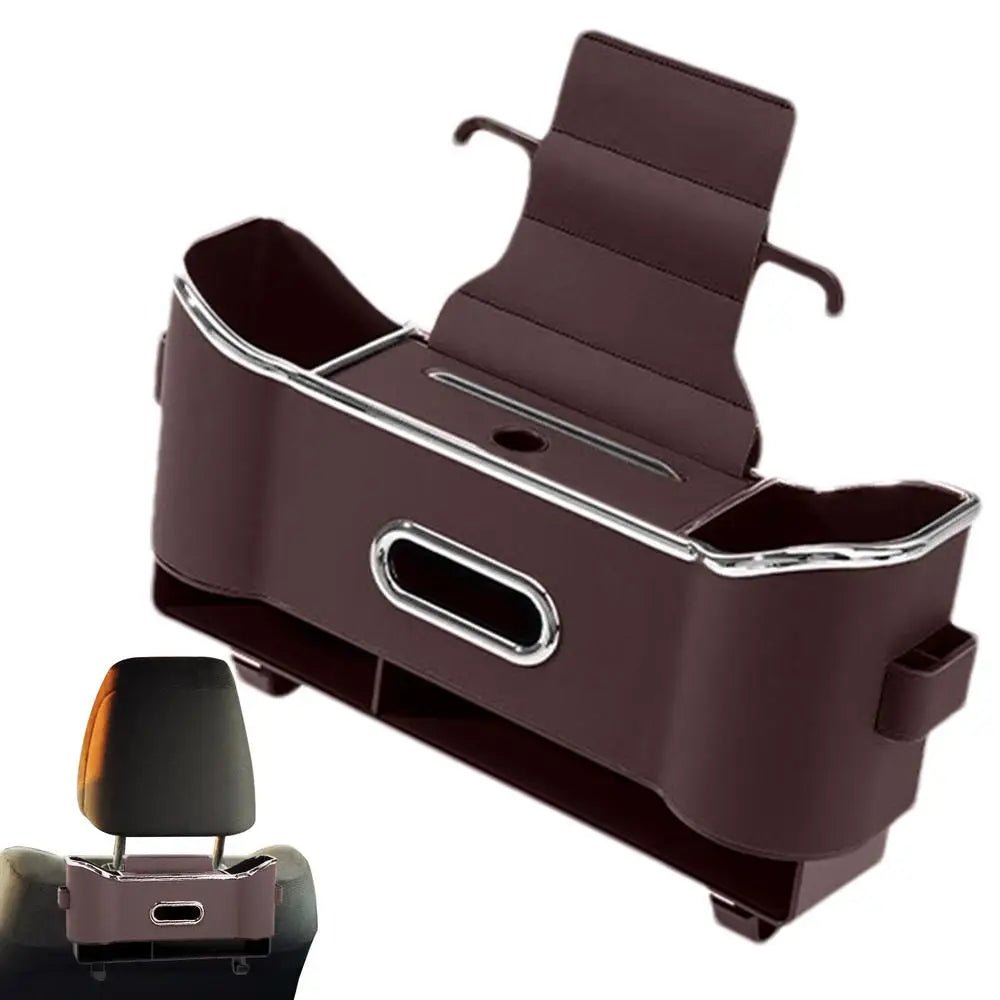 Hátsó ülésrendező kampókkal és tárolódobozzal - optimalizált hely és rendezett autó