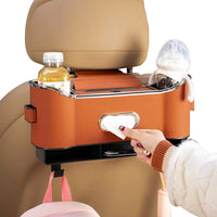 Hátsó ülésrendező kampókkal és tárolódobozzal - optimalizált hely és rendezett autó