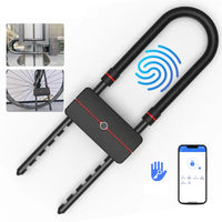Bluetooth- & Fingerabdruck-Connected Fahrradschloss 