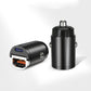 מתאם מטען רכב USB – שקע מצית קומפקטי 